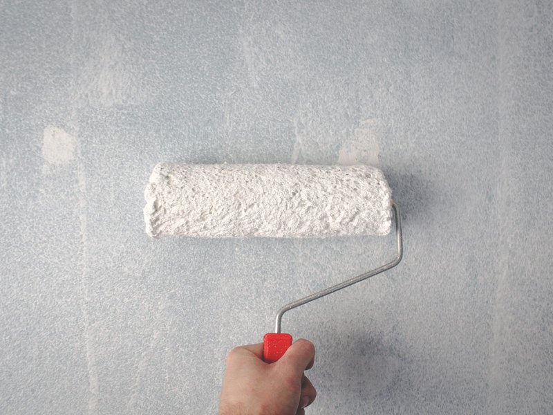 Drywall, paint and baseboard installation