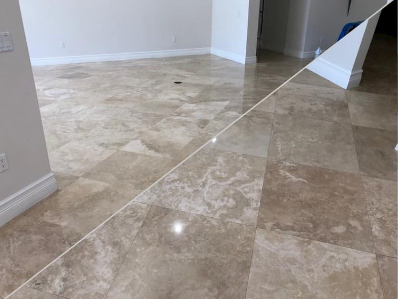 Marble and natural stone polishing
